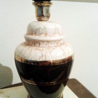 Ретро порцеланова лампа, снимка 1 - Антикварни и старинни предмети - 16089805