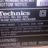 technics sa-250-amplifier-japan-внос швеицария, снимка 16 - Ресийвъри, усилватели, смесителни пултове - 12649134