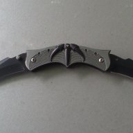  Twin Blade Batarang Style джобен нож Драконов нокът, снимка 1 - Подаръци за мъже - 13430995