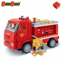 BanBao Конструктор Пожарна кола FIRE B7116, снимка 2 - Рисуване и оцветяване - 23568823
