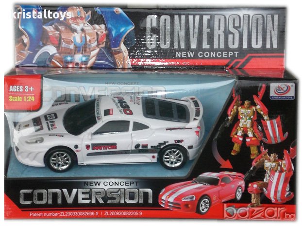 Детска играчка Кола трансформер 261619, снимка 1