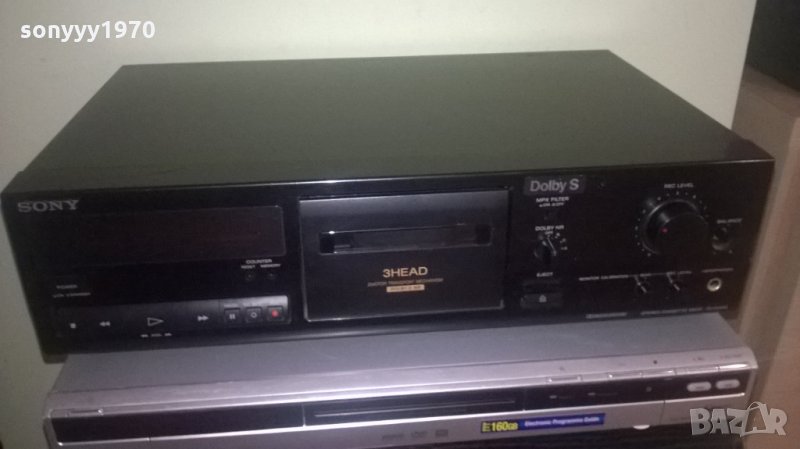 sony 3head-dolby s-bias-2motor-made in japan-внос швеция, снимка 1