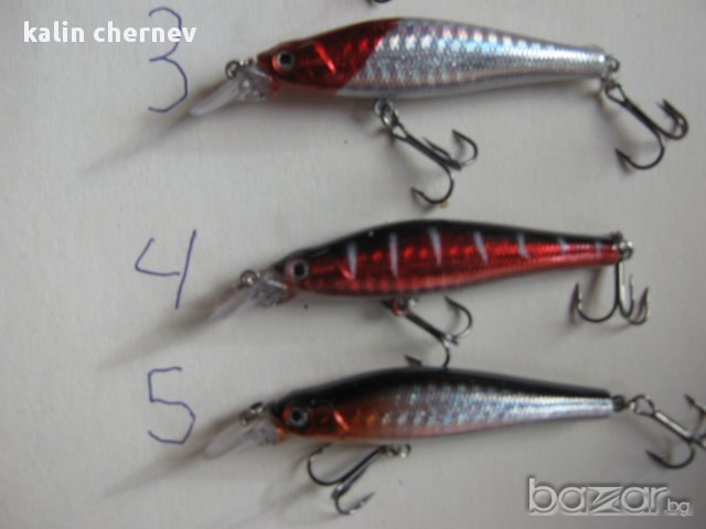 воблери 8.5см 8г 5цвята, снимка 4 - Такъми - 9521452