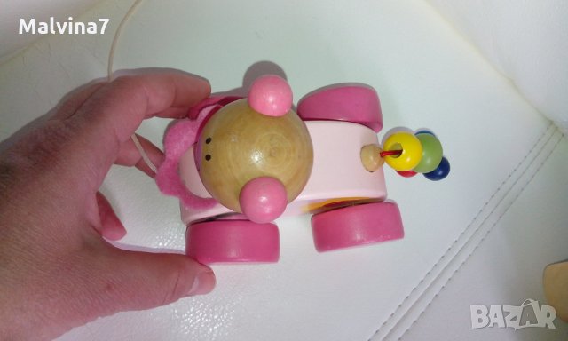 Дървени играчки на колела, снимка 6 - Играчки за стая - 24611666