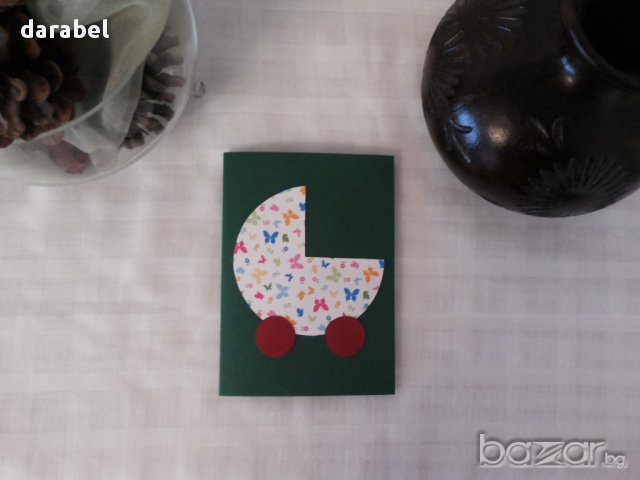 Ръчно изработени покани за кръщене, снимка 6 - Подаръци за кръщене - 15119956