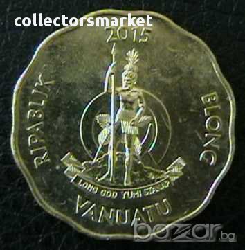 100 вату 2015, Вануату, снимка 2 - Нумизматика и бонистика - 14353450