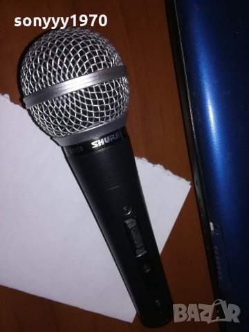 shure sm58-microphone-профи микрофон-внос SWISS, снимка 4 - Микрофони - 21653084
