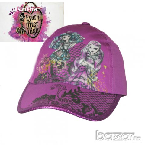 Нова цена! Детски шапки Ever After High 2 цвята, снимка 1 - Шапки, шалове и ръкавици - 14860334