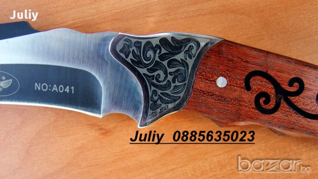 Ловен нож с фиксирано острие Columbia A041, снимка 14 - Ножове - 10280263
