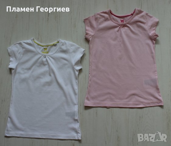 Комплект блузки с къс ръкав, марка Lupilu 98/104, снимка 1