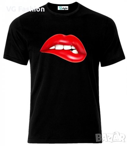 Мъжка тениска Woman Lips, снимка 1