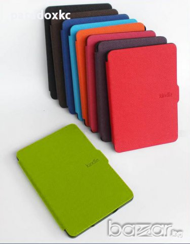 Калъф за Kindle Paperwhite - Smart cover с магнитно закопчаване + протектор за дисплей, снимка 6 - Електронни четци - 10522115