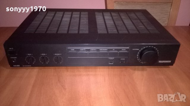 &telefunken-stereo amplifier-внос швеицария, снимка 1 - Ресийвъри, усилватели, смесителни пултове - 22976531