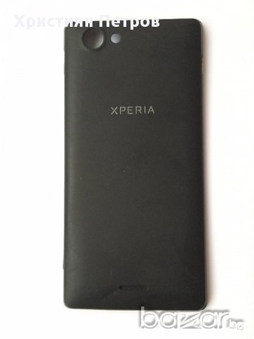 Оригинален бял заден капак за SONY Xperia J, снимка 4 - Калъфи, кейсове - 10661237