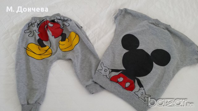 Комплект Мики Маус потур 6-7 години