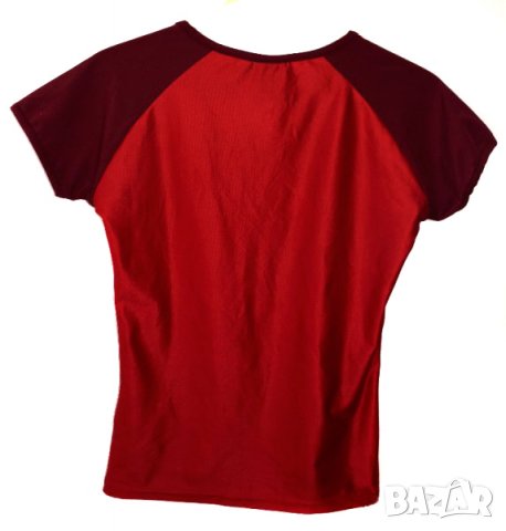 NIKE дамска червена тениска, снимка 2 - Тениски - 20616704