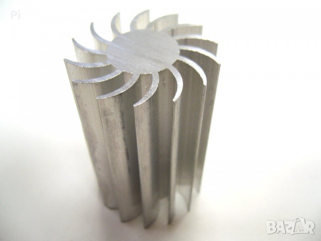 Охладител - радиатор 5cm за електронни компоненти, алуминиев, снимка 3 - Друга електроника - 22249191