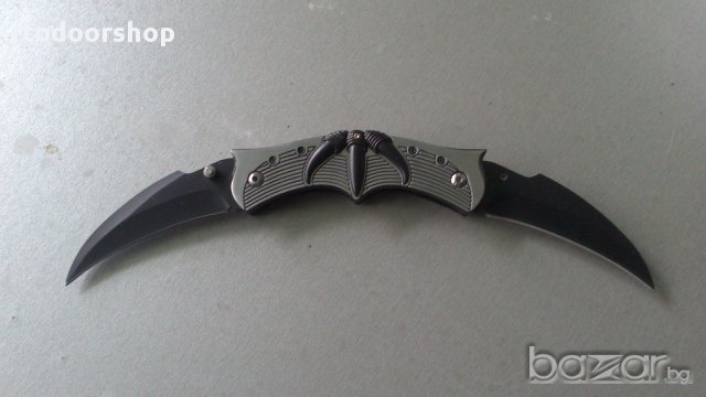  Twin Blade Batarang Style джобен нож Драконов нокът