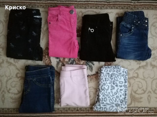 6-8 г. Маркови дънки, панталони, джинси, клинове 