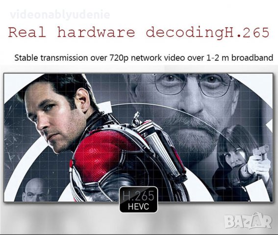 Android8.1 HDR10+ TV Box H96 MAX+ 4GB RAM 32GB ROM 4K 3D V9 ULTRA WIDE HD Wi-Fi 64Bit RK3328 USB 3.0, снимка 7 - Плейъри, домашно кино, прожектори - 22497565
