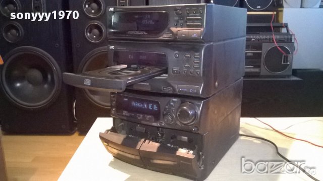 Jvc amplifier/deck2-revers/cd/tuner-внос швеицария