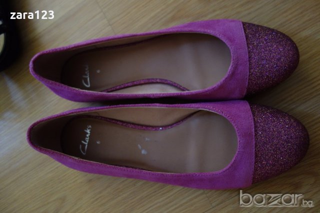 нови кожени обувки Clarks, 39ти номер, снимка 7 - Дамски ежедневни обувки - 18664506