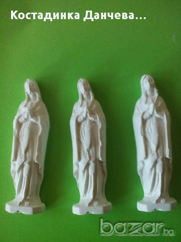 Богородица гипсови фигурки 