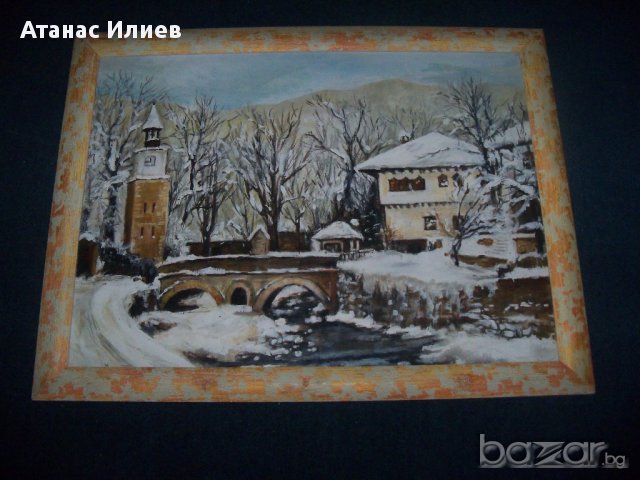 "Етъра" зимен пейзаж, снимка 6 - Картини - 17735390