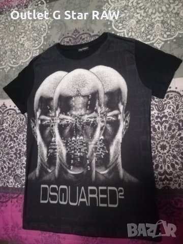 Уникална тениска Dsquared 2, снимка 6 - Тениски - 23936166