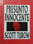 Presunto innocente -Scott Turow  BESTSELLER