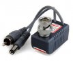 Комплект Видео Balun Transceiver за CCTV камера BNC UTP RJ45 + захранване по CAT5/5E/6 Кабел, снимка 6