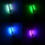 LED габаритни крушки т10 с дистанционно управление цветни, снимка 3