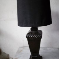 стара нощна лампа от порцелан, снимка 4 - Настолни лампи - 21126671
