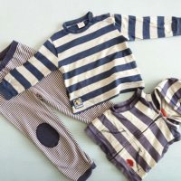 Лот Lc Waikiki и George детски панталон, блуза и елек за дете на 1 г., снимка 1 - Комплекти за бебе - 23411182