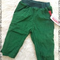  НАМАЛЕНИ Зелени термо джинси от BG Bebe  - 86, 98см./11748/, снимка 1 - Детски панталони и дънки - 23333841