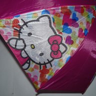 НОВ Чадър За дъжд  – Hello Kitty, снимка 4 - Чадъри - 16338251