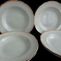 Руски порцеланови чинии, снимка 1 - Чинии - 24080260
