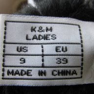 UGG,K&M boots аналог на UGG,39 топли унисекс боти-естествен велур,естествена вълна,GOGOMOTO.BAZAR.BG, снимка 14 - Дамски боти - 16860827