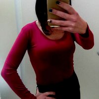 Нова блуза цвят бордо, снимка 1 - Блузи с дълъг ръкав и пуловери - 19887382