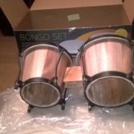 New bongos set+cd-40x23x19-made in germany-внос швеицария, снимка 6 - Ударни инструменти - 16949410
