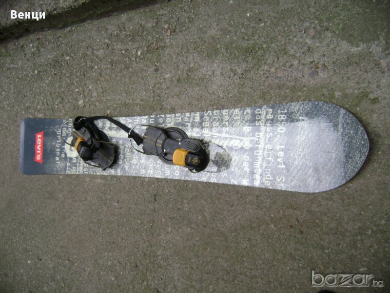 Сноуборд LEVI*S с автомати FRITSHI -153 см., снимка 1