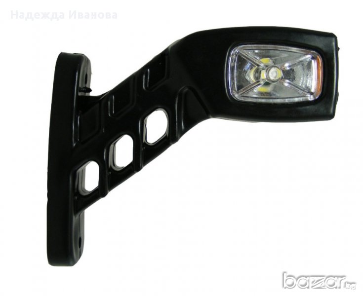 2 бр. Лед LED 12 и 24 волта Диодни габарити, рогчета за камион, Тир,ремарке, снимка 1