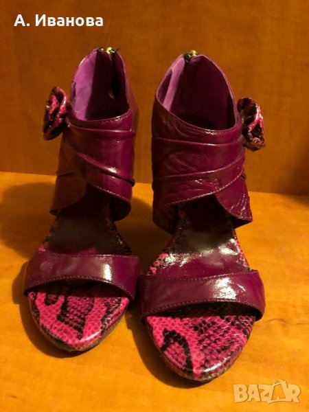 Дамски сандали естествена кожа  Daris, снимка 1