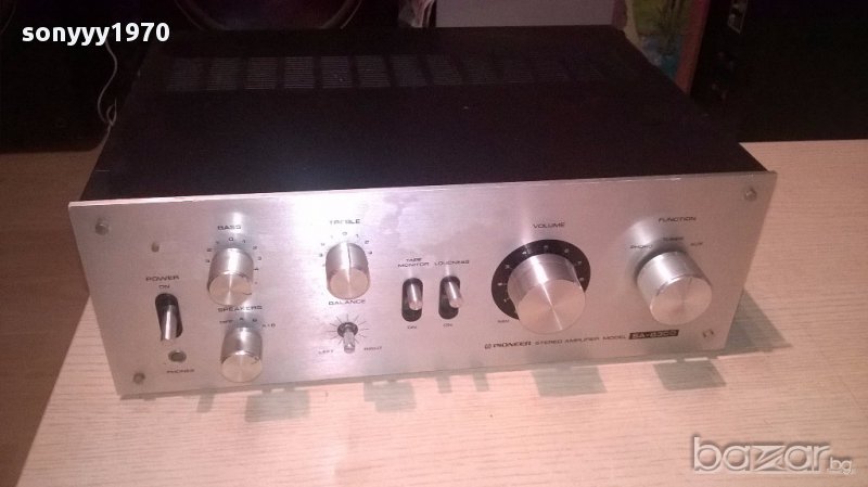 ПОРЪЧАН-pioneer sa-6300 amplifier-made in japan-внос швеицария, снимка 1