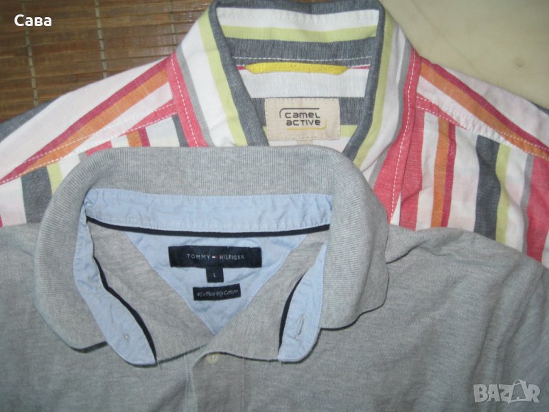 Блуза и риза TOMMY HILFIGER, CAMEL    мъжки,Л, снимка 1