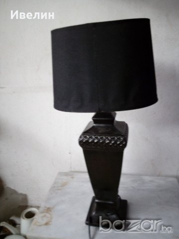 стара нощна лампа от порцелан, снимка 4 - Настолни лампи - 21126671