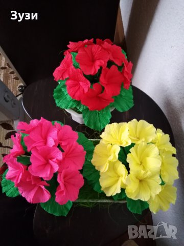 Цветя от хартия-иглики