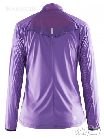 Craft Focus Race Jacket Womens Lilac, снимка 3 - Спортни екипи - 22579041
