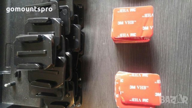 GoPro лепенки 3М за равна и извита повърхност / гопро / gopro/ go pro , снимка 2 - Чанти, стативи, аксесоари - 25362528