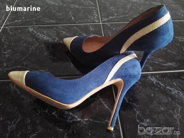 Дамски обувки - Велур и лак